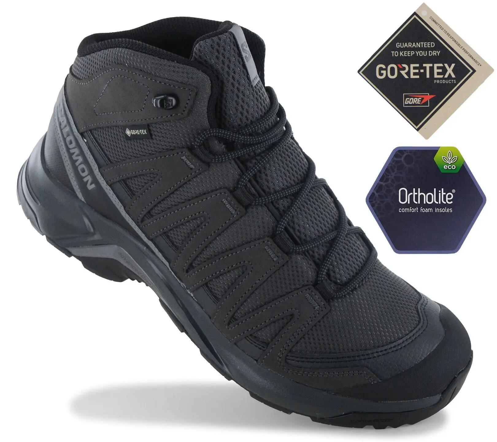 Homme - Salomon X Adventure Recon Mid Gtx - 478091 - Gris 2/6