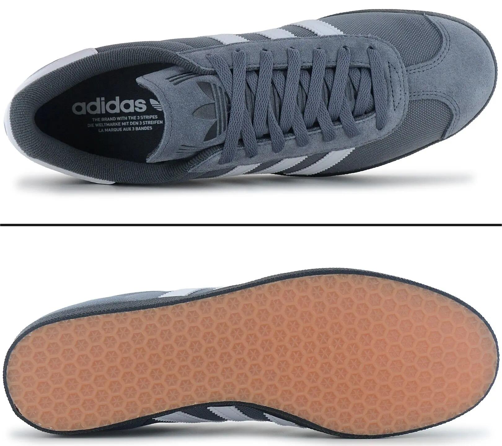 Uomo - Adidas Gazelle - JR6294 - Grigio 4/6