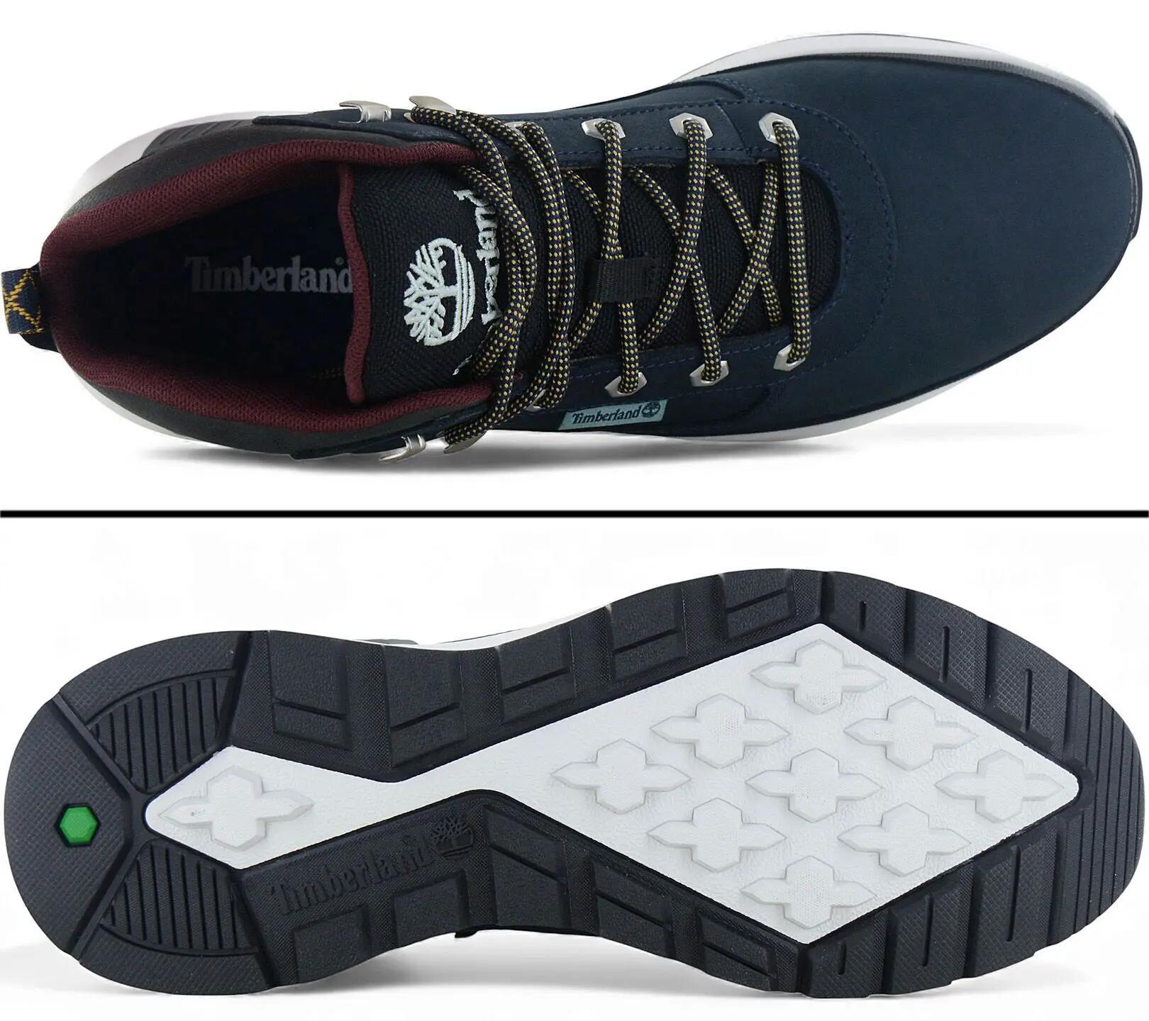 Męskie - Timberland Field Trekker Mid Lace Sneaker - Tb0a652z-019 - Niebieski 4/6