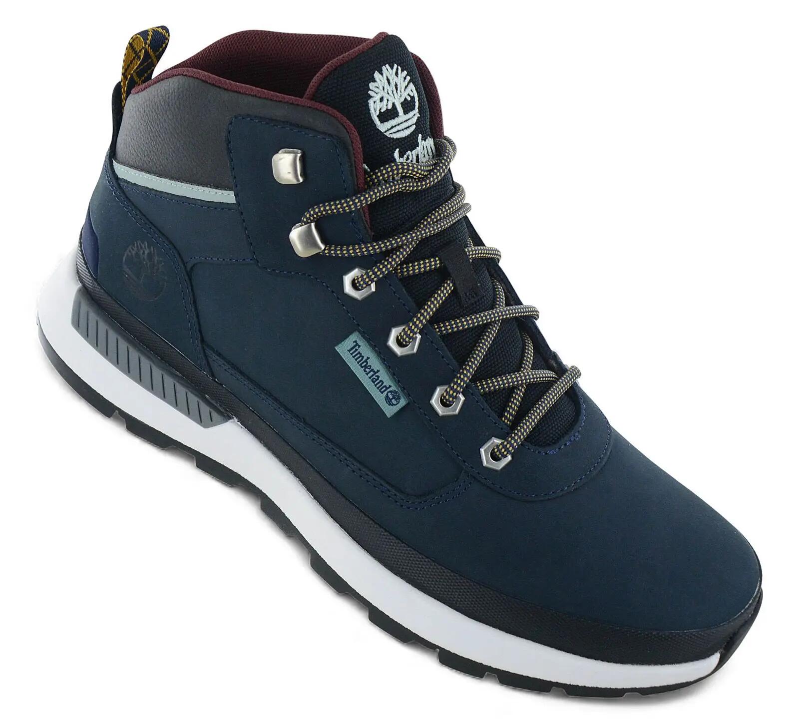Męskie - Timberland Field Trekker Mid Lace Sneaker - Tb0a652z-019 - Niebieski 2/6