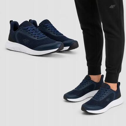 BUTY MĘSKIE 4F OBUWIE SPORTOWE OUTDOOROWE GRANATOWE 40 M207 SS26