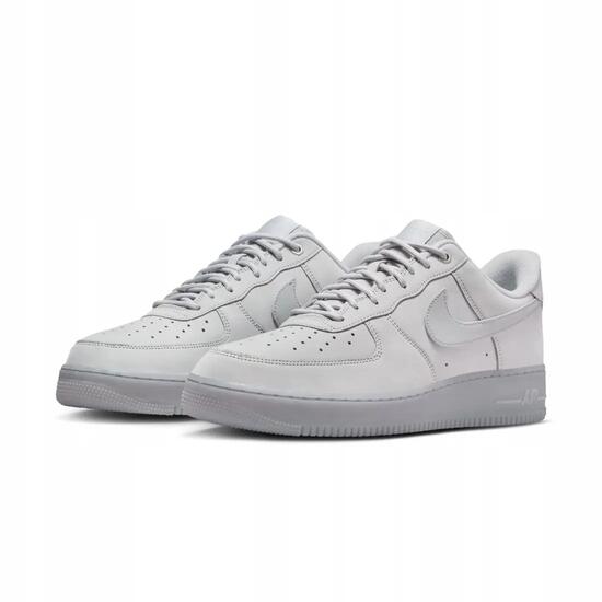 SNEAKERSY MĘSKIE SZARE SKÓRZANE NIKE AIR FORCE 1 0'7 WB 44,5