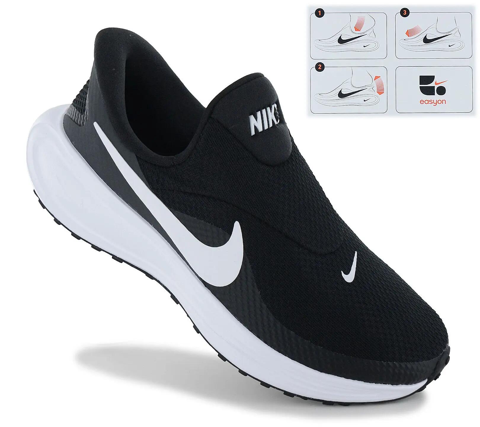 Damen - Nike Revolution 8 Easyon - Hq2415-001 - Schwarz 2/6