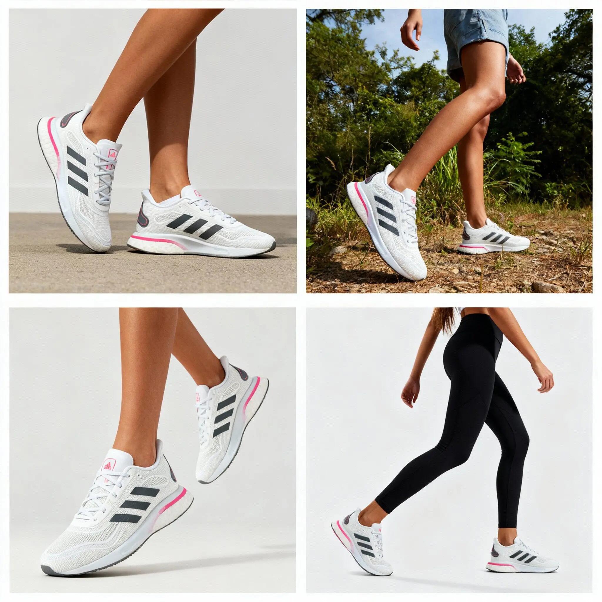 Damskie - Adidas Supernova W - Fv6020 - Biały 5/6