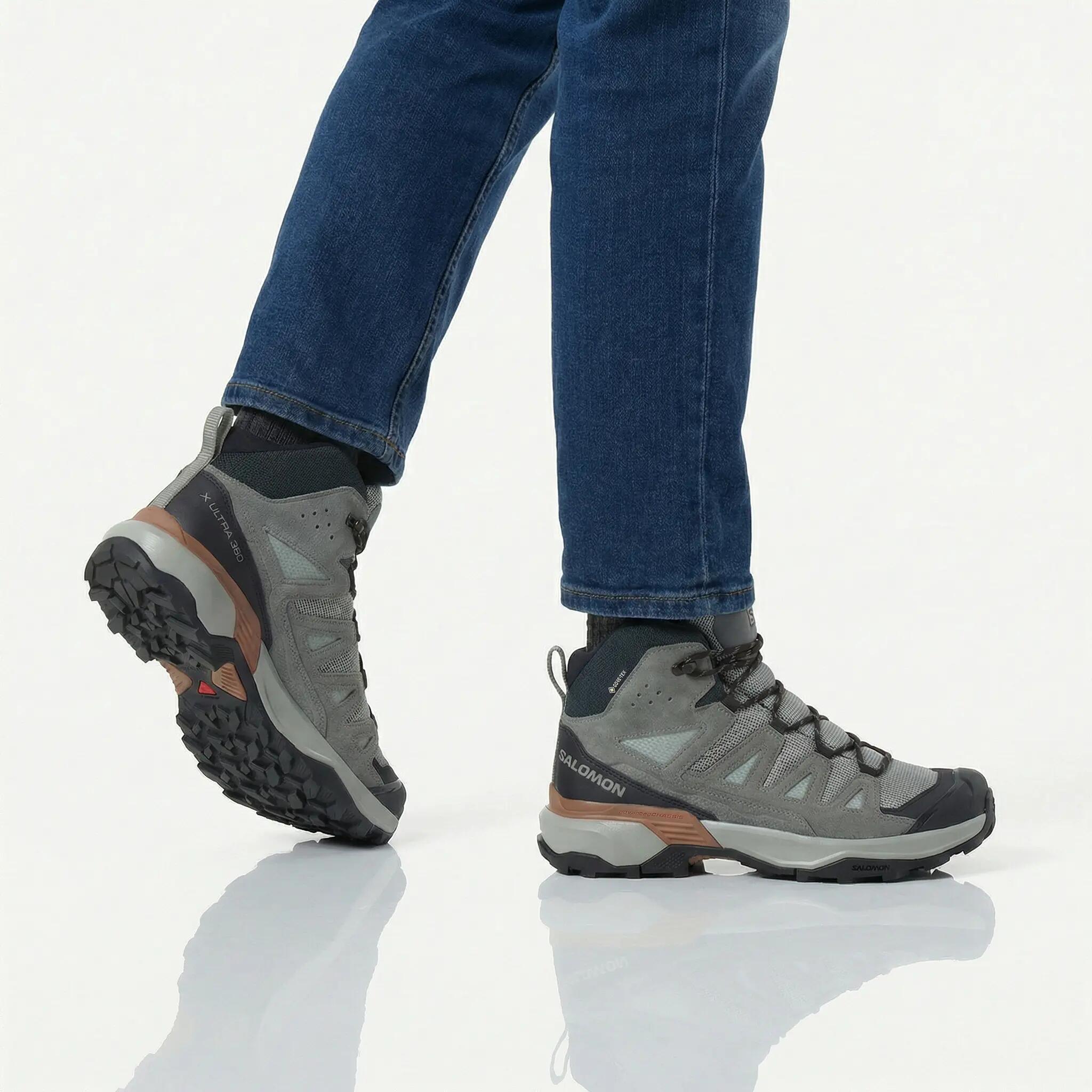 Homme - Salomon X Ultra 360 Ltr Mid Gtx - 479796 - Gris 5/6