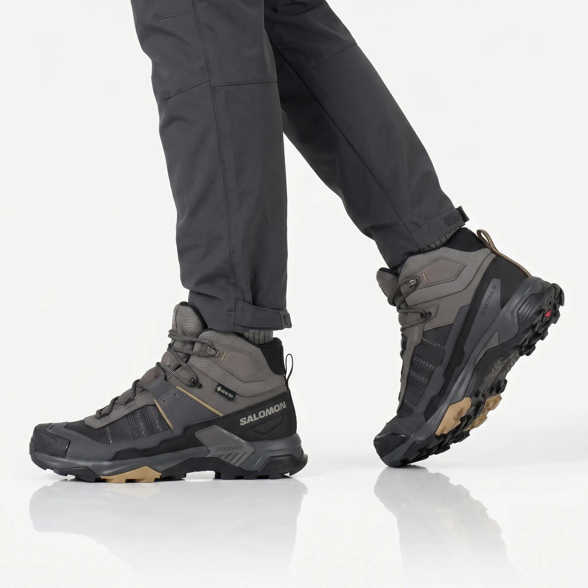 Homme - Salomon X Ultra 5 Mid Gtx - 491037 - Gris 5/6