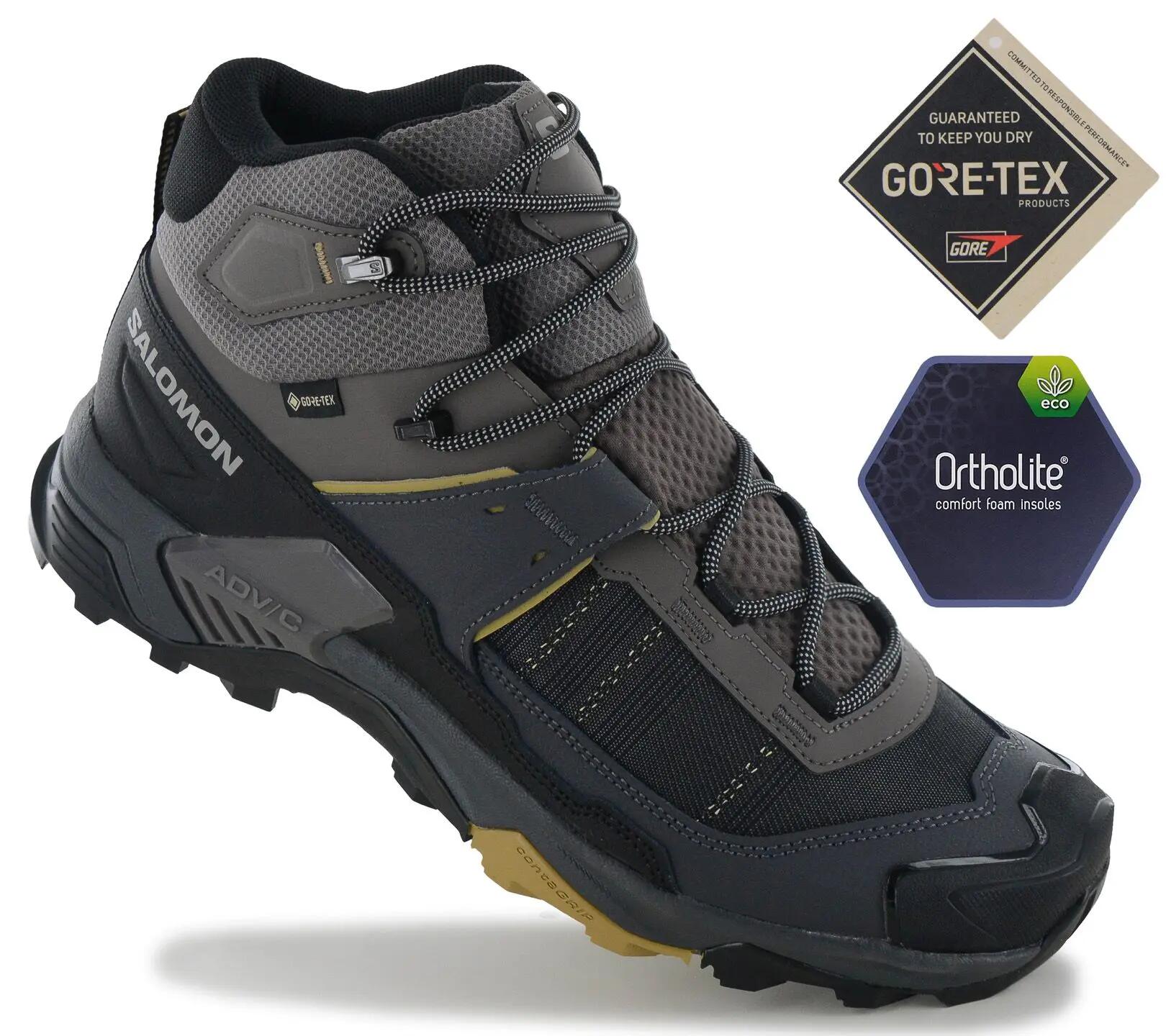 Homme - Salomon X Ultra 5 Mid Gtx - 491037 - Gris 2/6