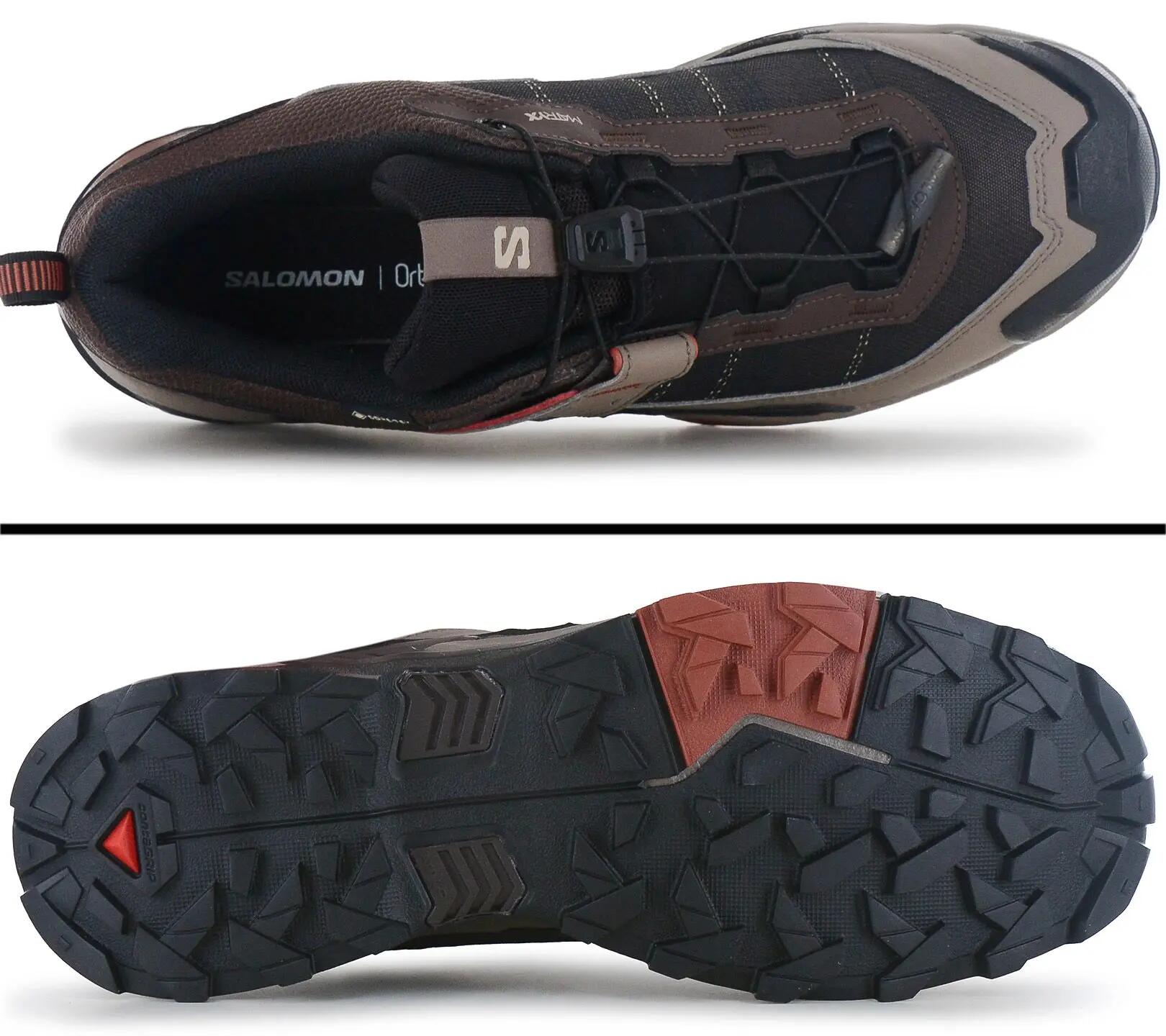 Męskie - Salomon X Ultra 5 Gtx - 491027 - Brązowe 4/6