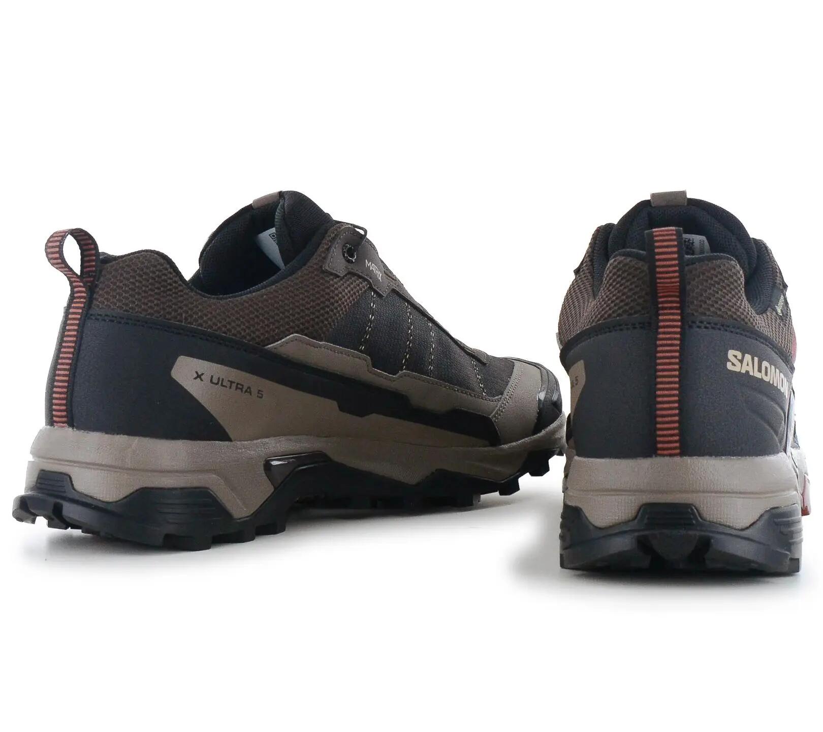 Męskie - Salomon X Ultra 5 Gtx - 491027 - Brązowe 3/6