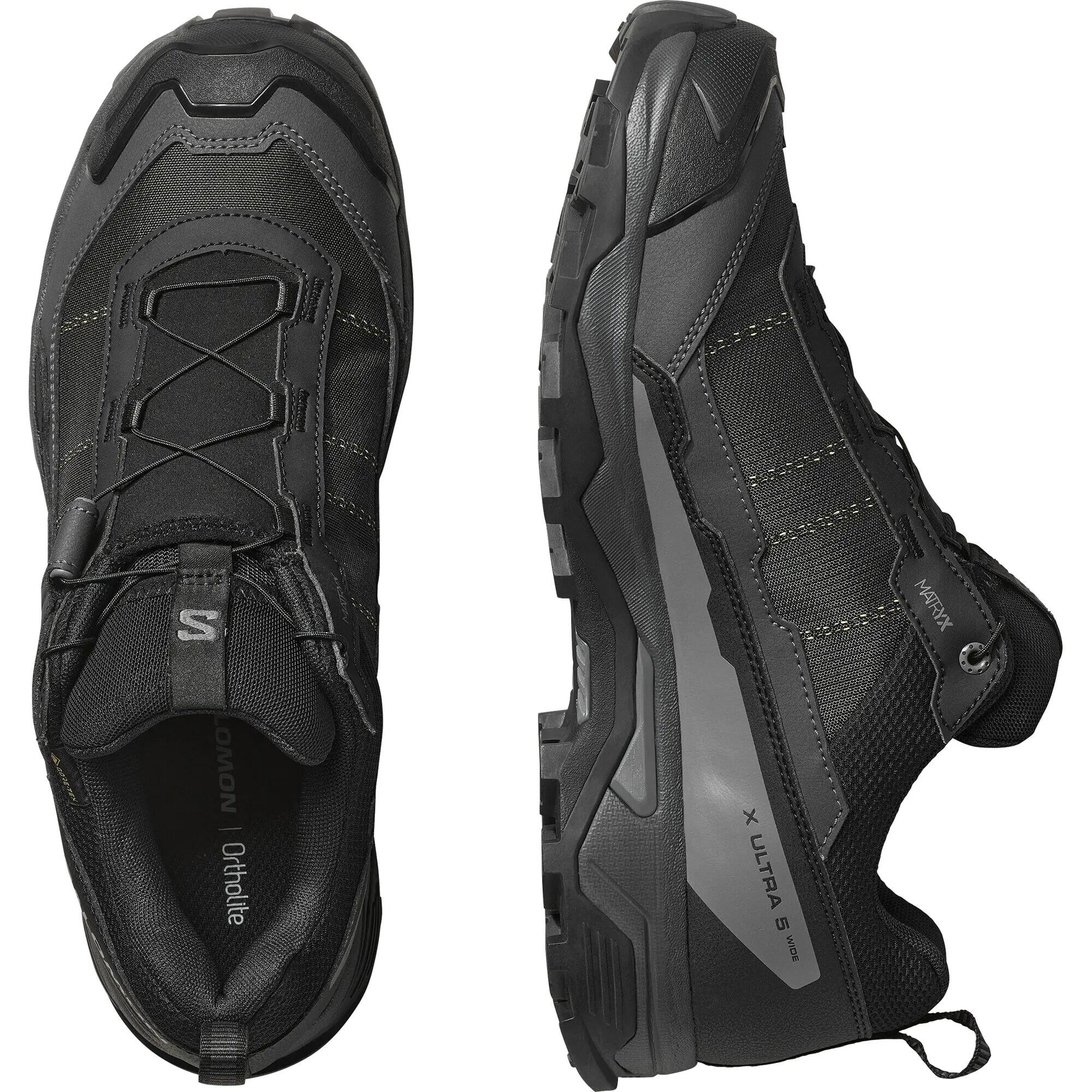 Męskie - Salomon X Ultra 5 Wide Gtx - 477274 - Czarny 5/6