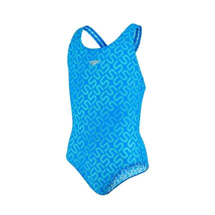 Mädchen - Schwimmen - Badeanzug - Chlorbeständig, Splashback, Endurance10 - Blau
