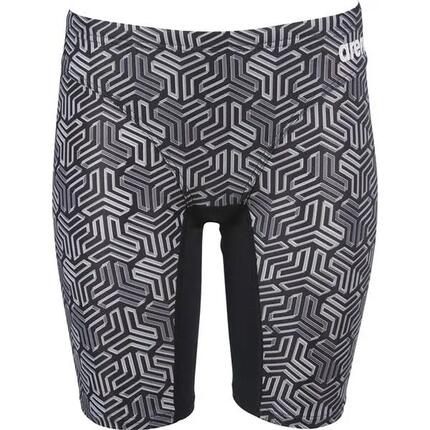 Maillot - natation - garçon - kikko jr - jammer - black-multi