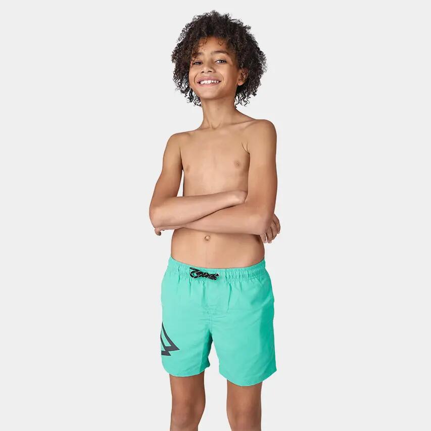 Bañador - Natación - Niños - Short elástico, Hyperdry - WT - Verde claro 4/6