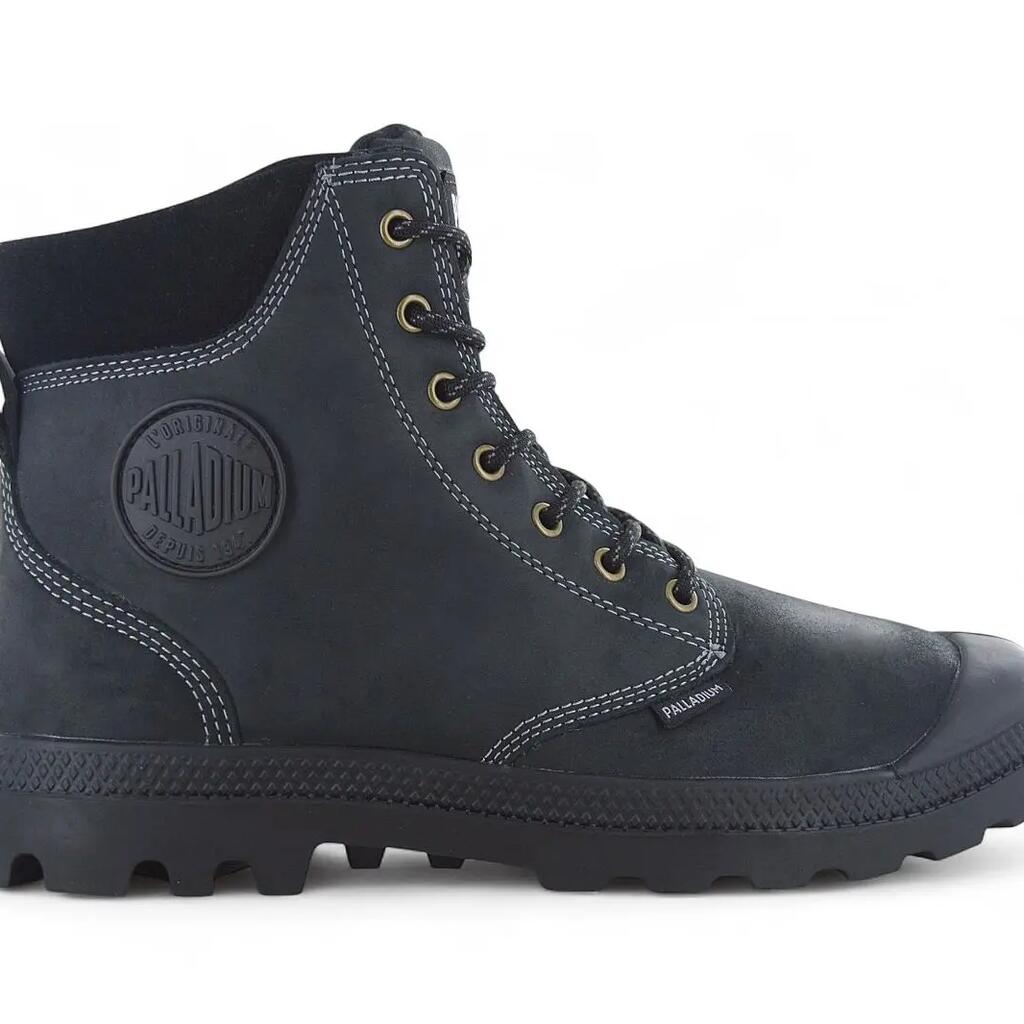 Мъжки - Palladium Pampa Sc Thins Wp+ - 79546-008-M - Черен