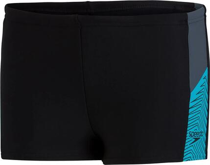 Maillot aquashort - natation - enfant - endurance10 - gris/bleu