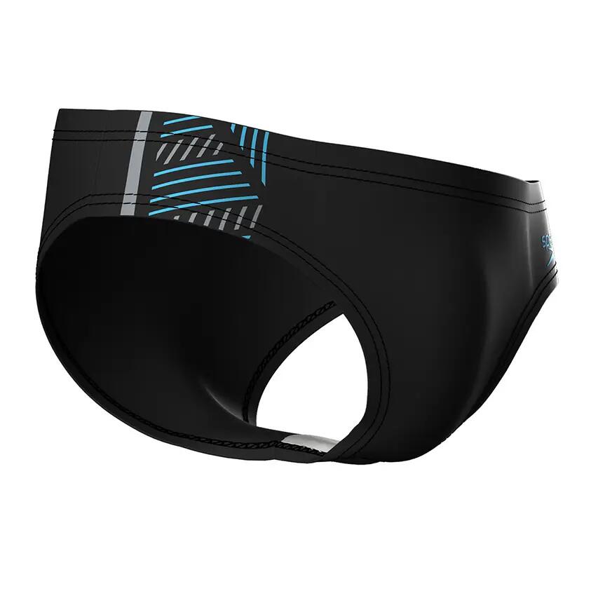 Maillot de bain - natation - homme - slip 7 cm ECO Endurance+ - noir 3/4