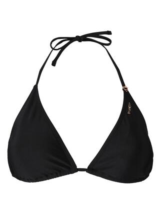 Top bikini - zwemmen - vrouw - novalee - vaste cups, bandjes - zwart