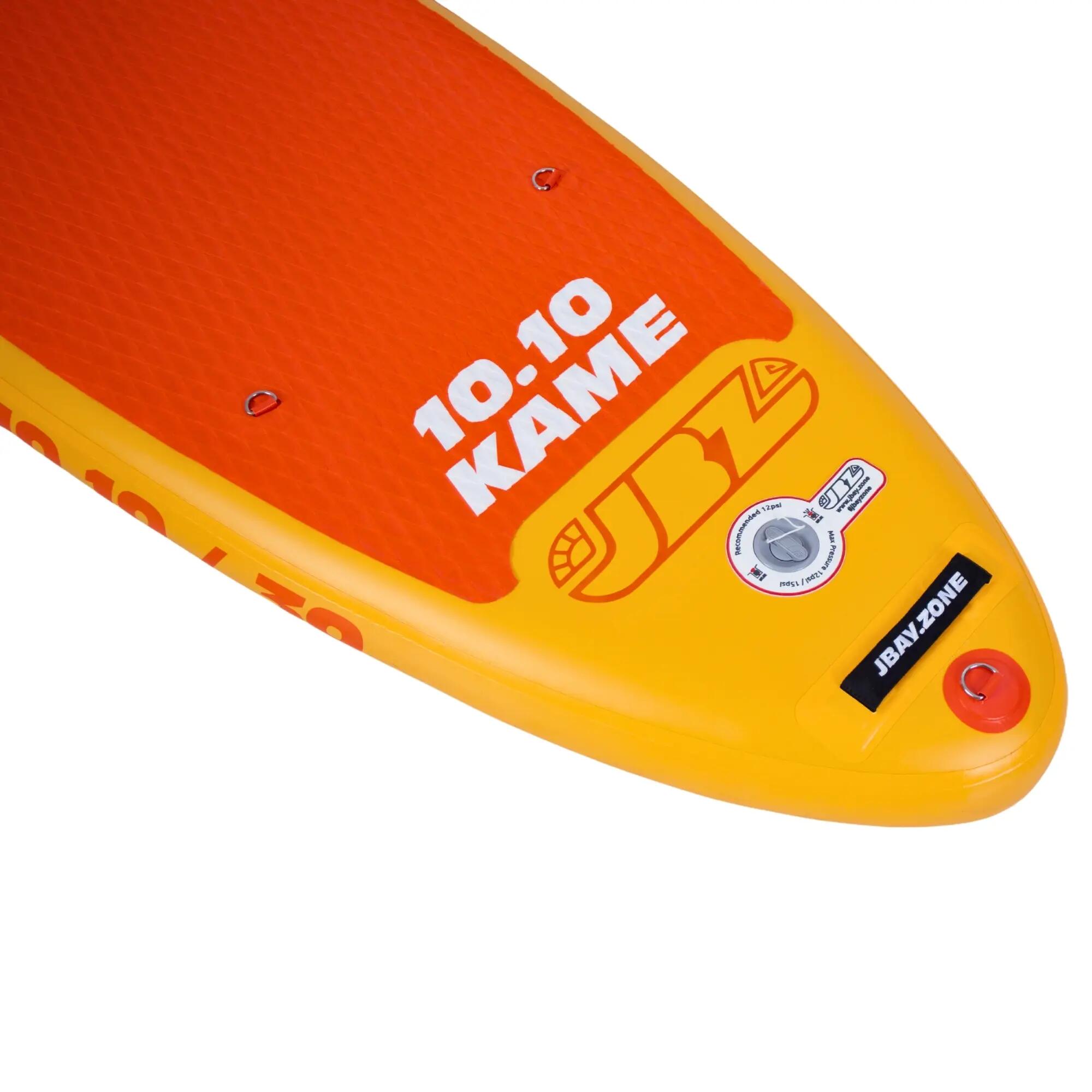 Aufblasbares SUP-Board All-Round 10'10'' 76cm breit Komplett-Set, orange 8/12