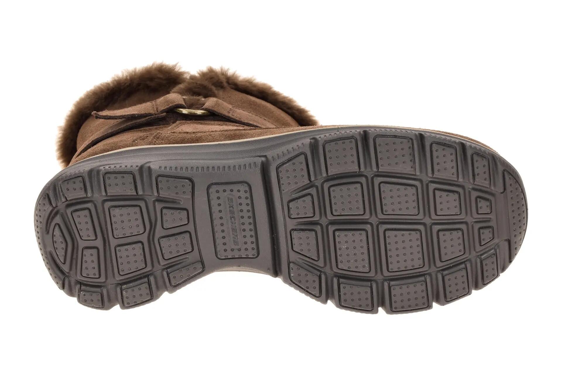 Skechers Easy Going Stiefel dunkelbraun Schlupf Boot 7/7