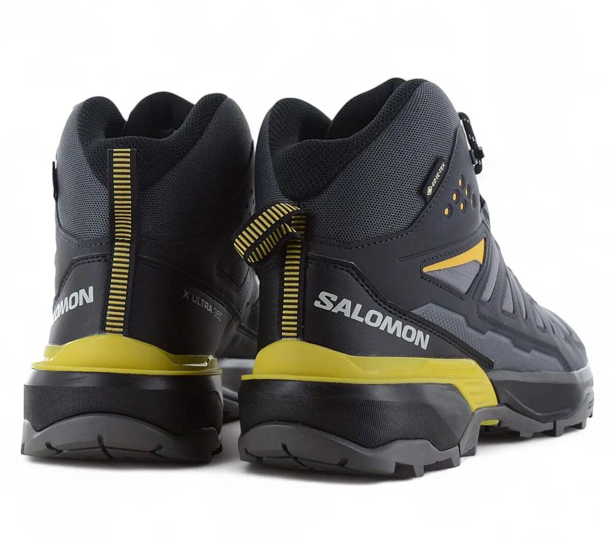 Męskie - Salomon X Ultra 360 Mid Gtx - 477426 - Szary 3/6