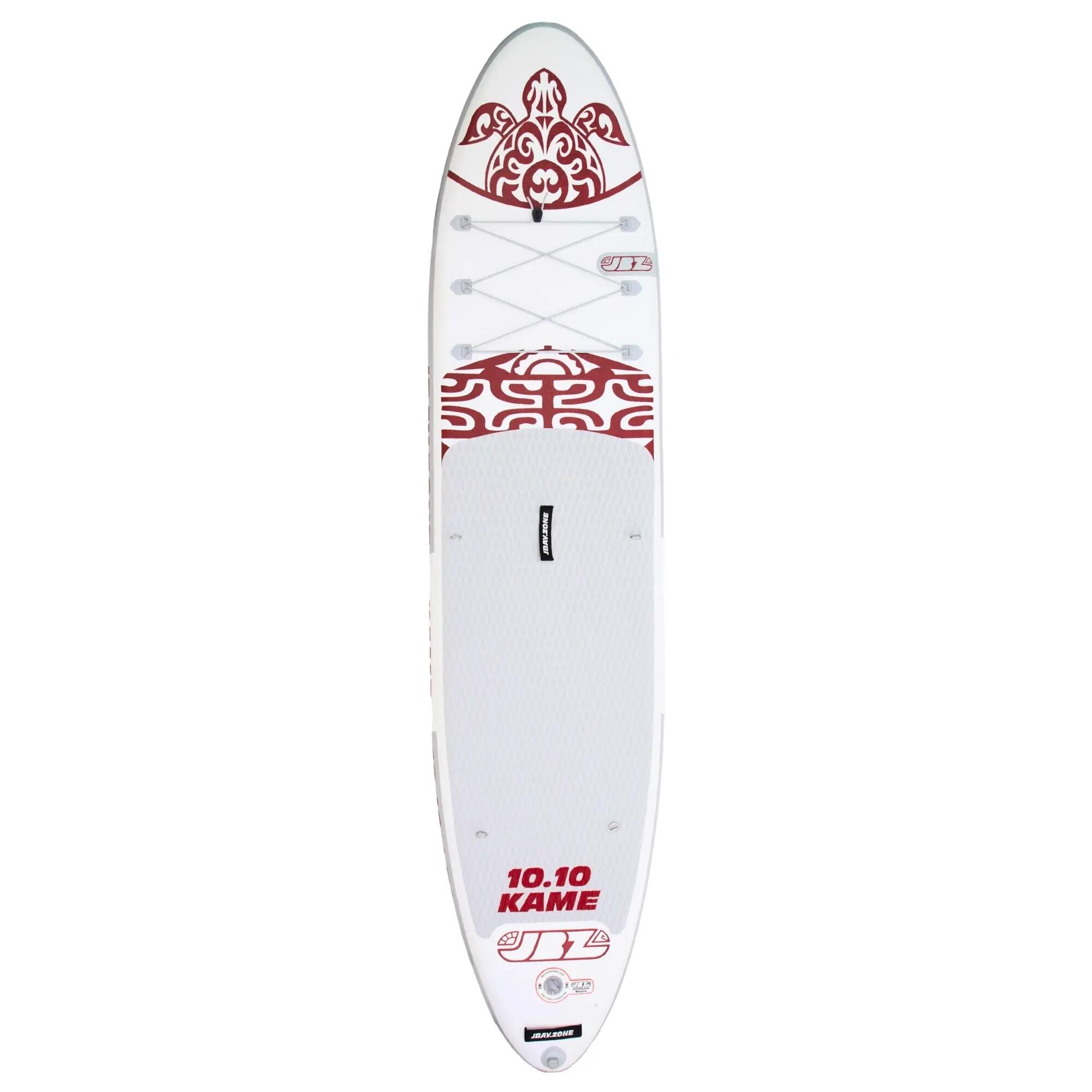SUP-Board All-Round 10'10'' Komplett-Set mit Kajak-Sitz, weiß/bordeaux 6/13