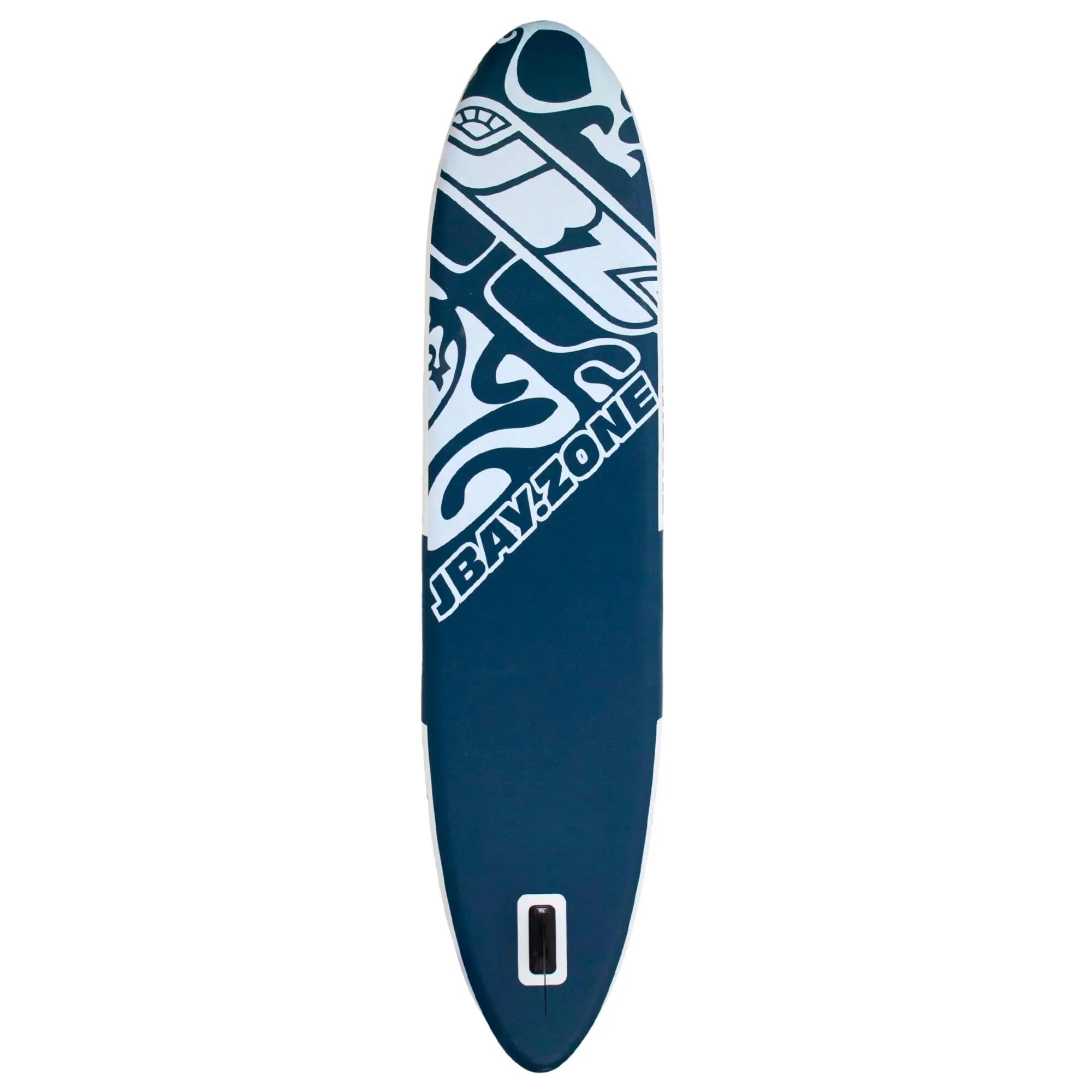 Aufblasbares SUP-Board All-Round 10'10'' 76cm breit Komplett-Set, petrol 9/11