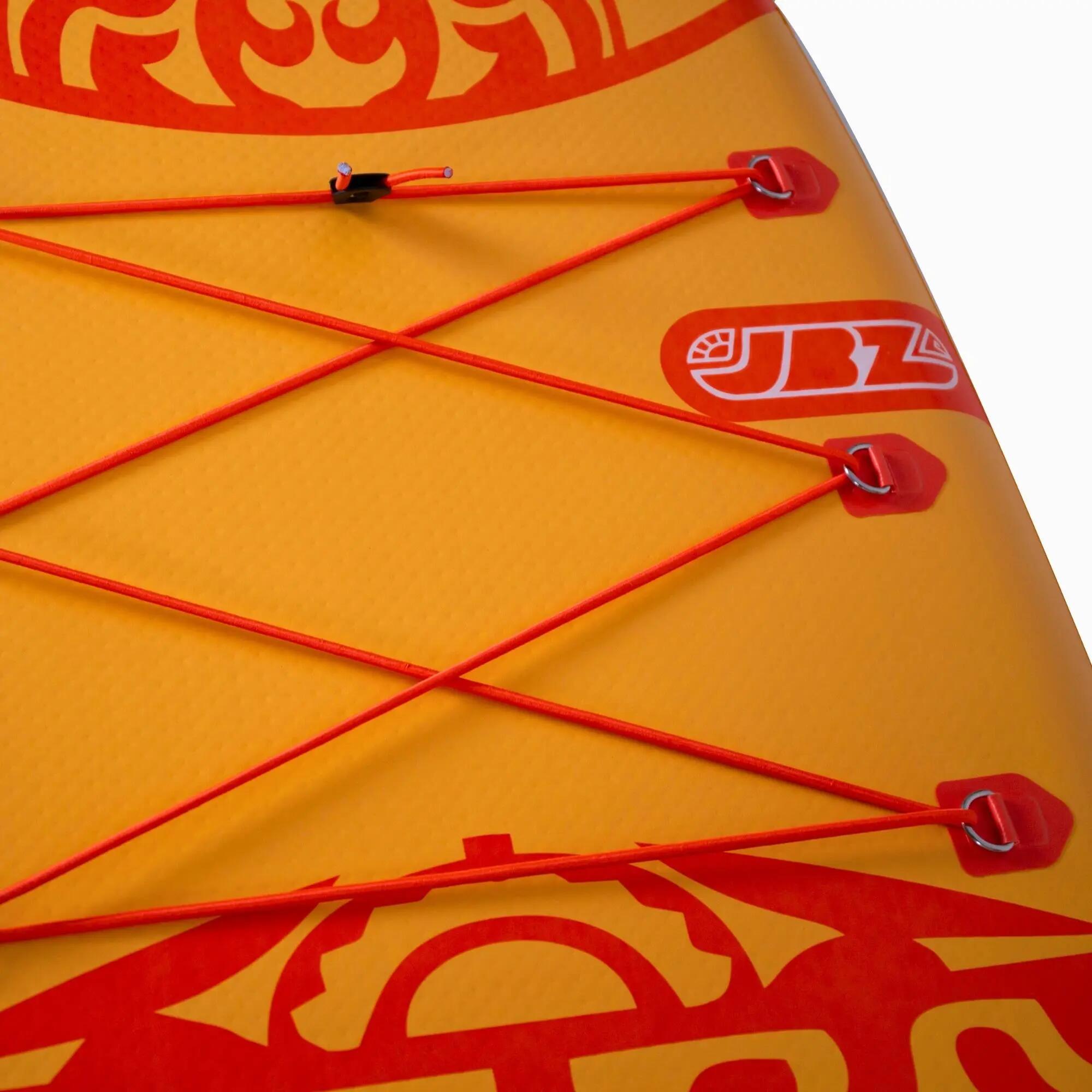 Aufblasbares SUP-Board All-Round 10'10'' 76cm breit Komplett-Set, orange 5/12