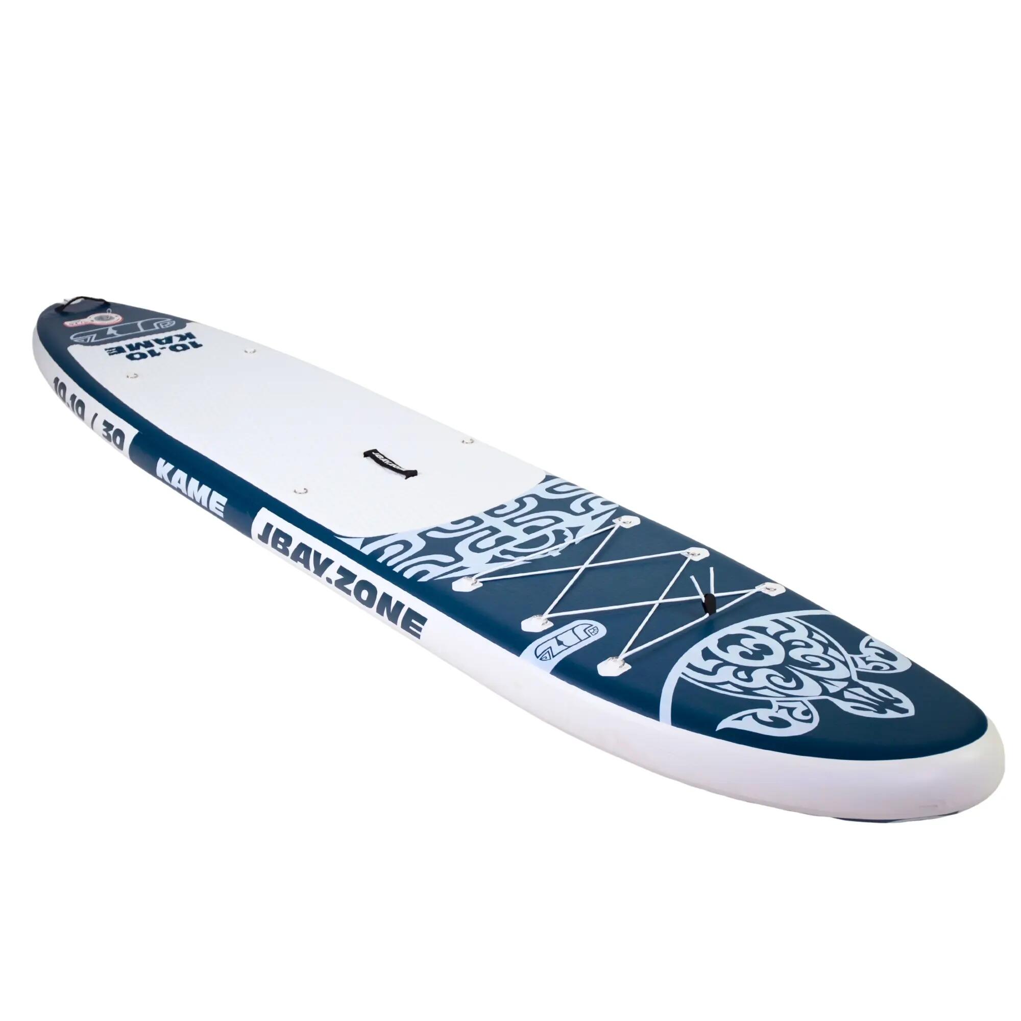 Aufblasbares SUP-Board All-Round 10'10'' 76cm breit Komplett-Set, petrol 8/11
