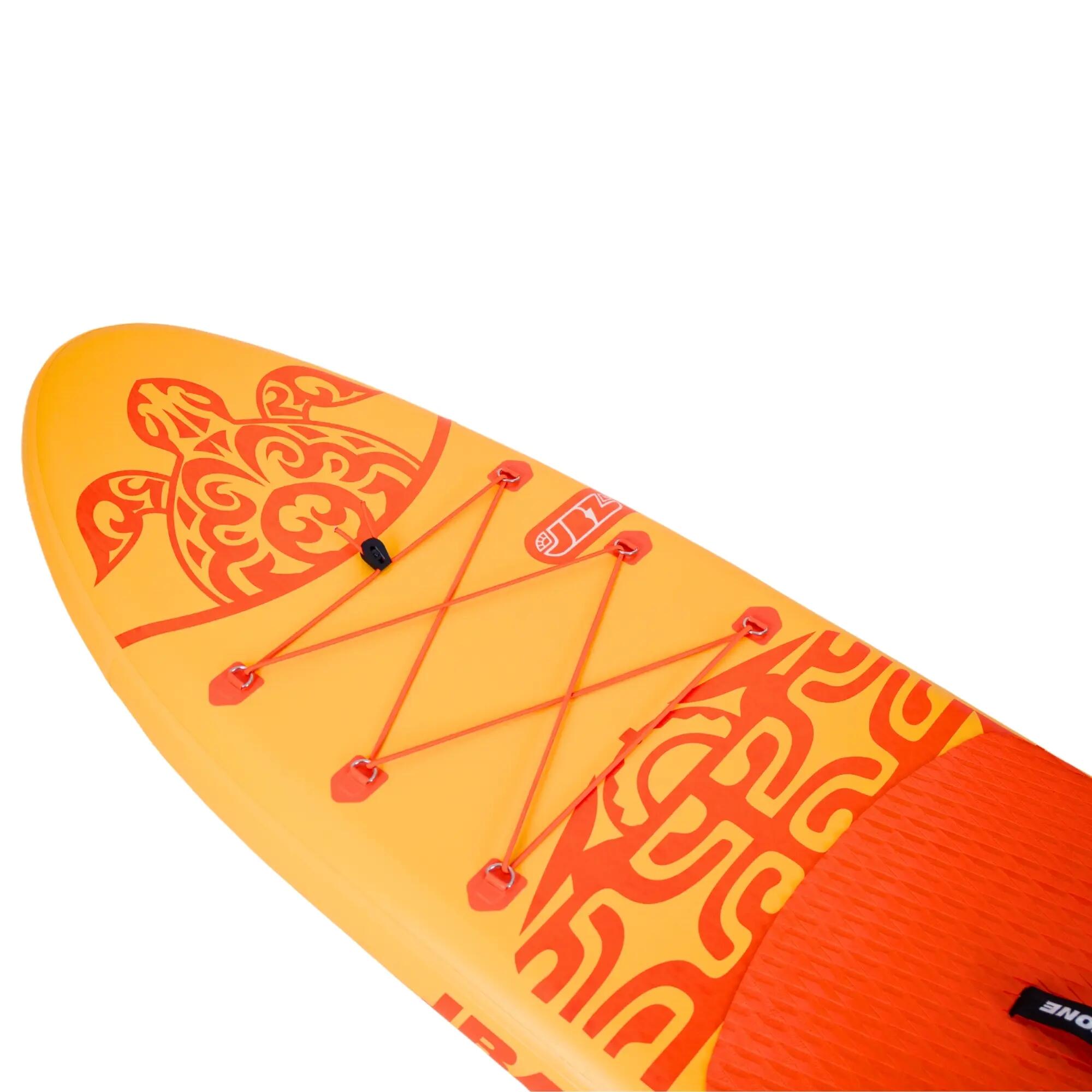 Aufblasbares SUP-Board All-Round 10'10'' 76cm breit Komplett-Set, orange 4/12