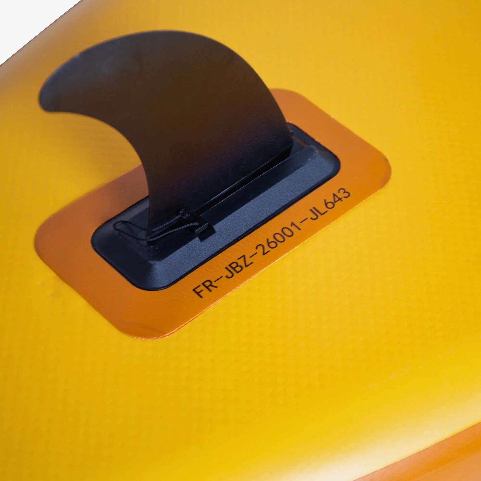 Aufblasbares SUP-Board All-Round 10'10'' 76cm breit Komplett-Set, gelb/weiß 3/10