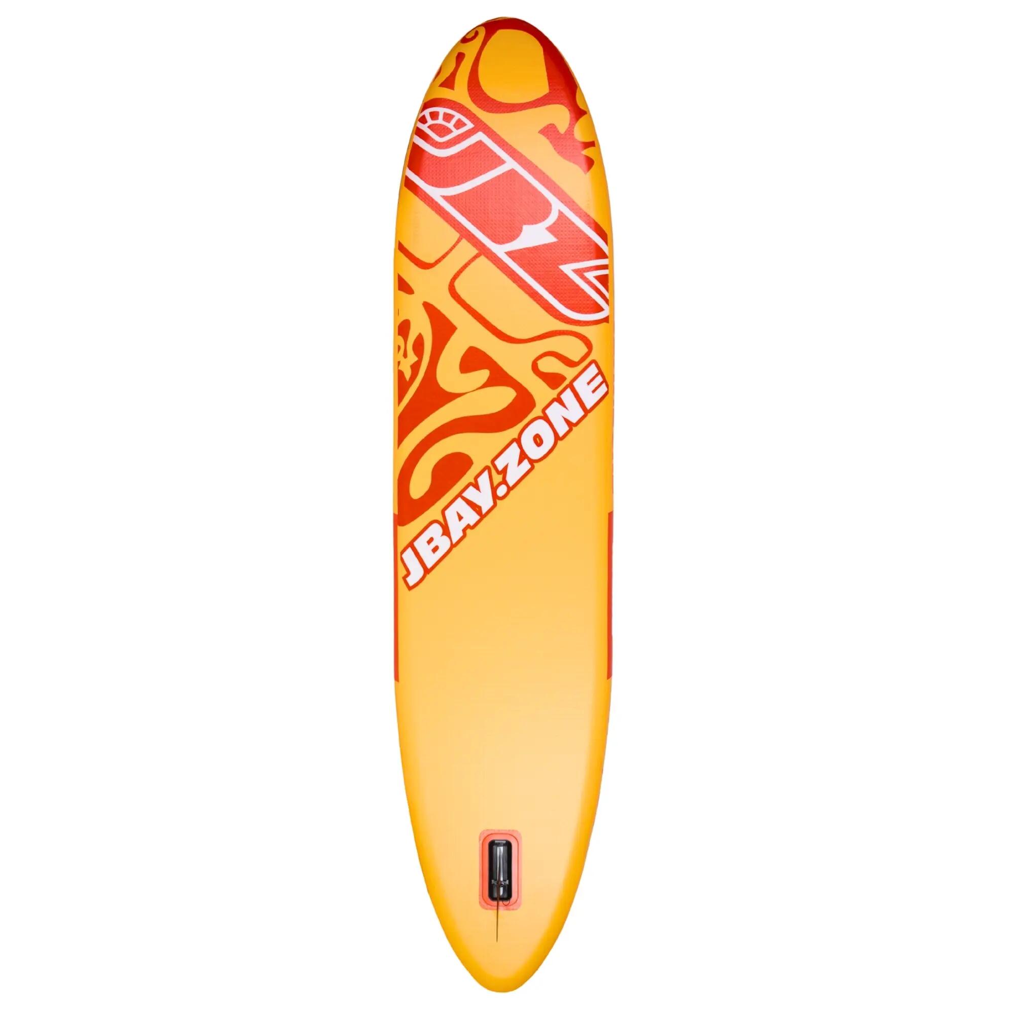 Aufblasbares SUP-Board All-Round 10'10'' 76cm breit Komplett-Set, orange 3/12