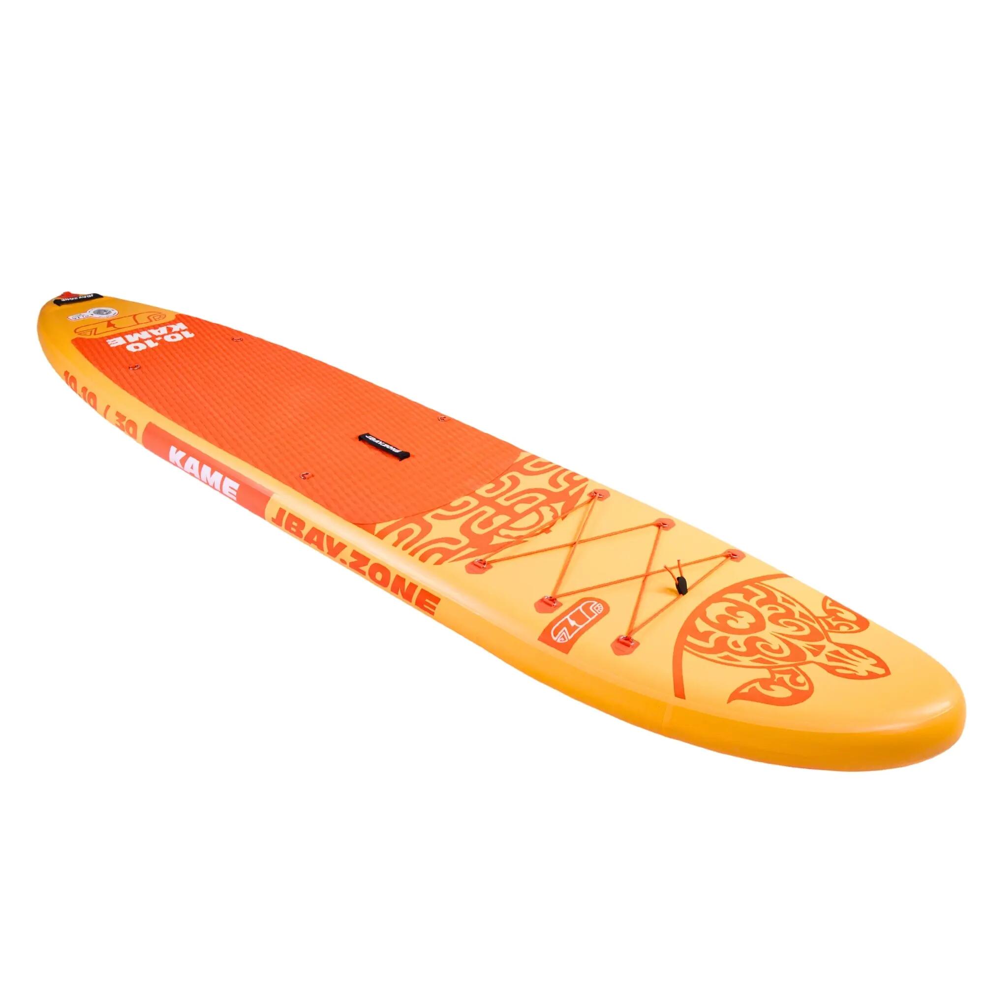 Aufblasbares SUP-Board All-Round 10'10'' 76cm breit Komplett-Set, orange 2/12