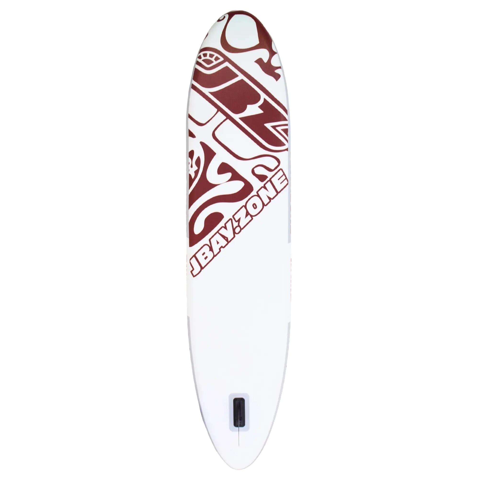 SUP-Board All-Round 10'10'' Komplett-Set mit Kajak-Sitz, weiß/bordeaux 2/13