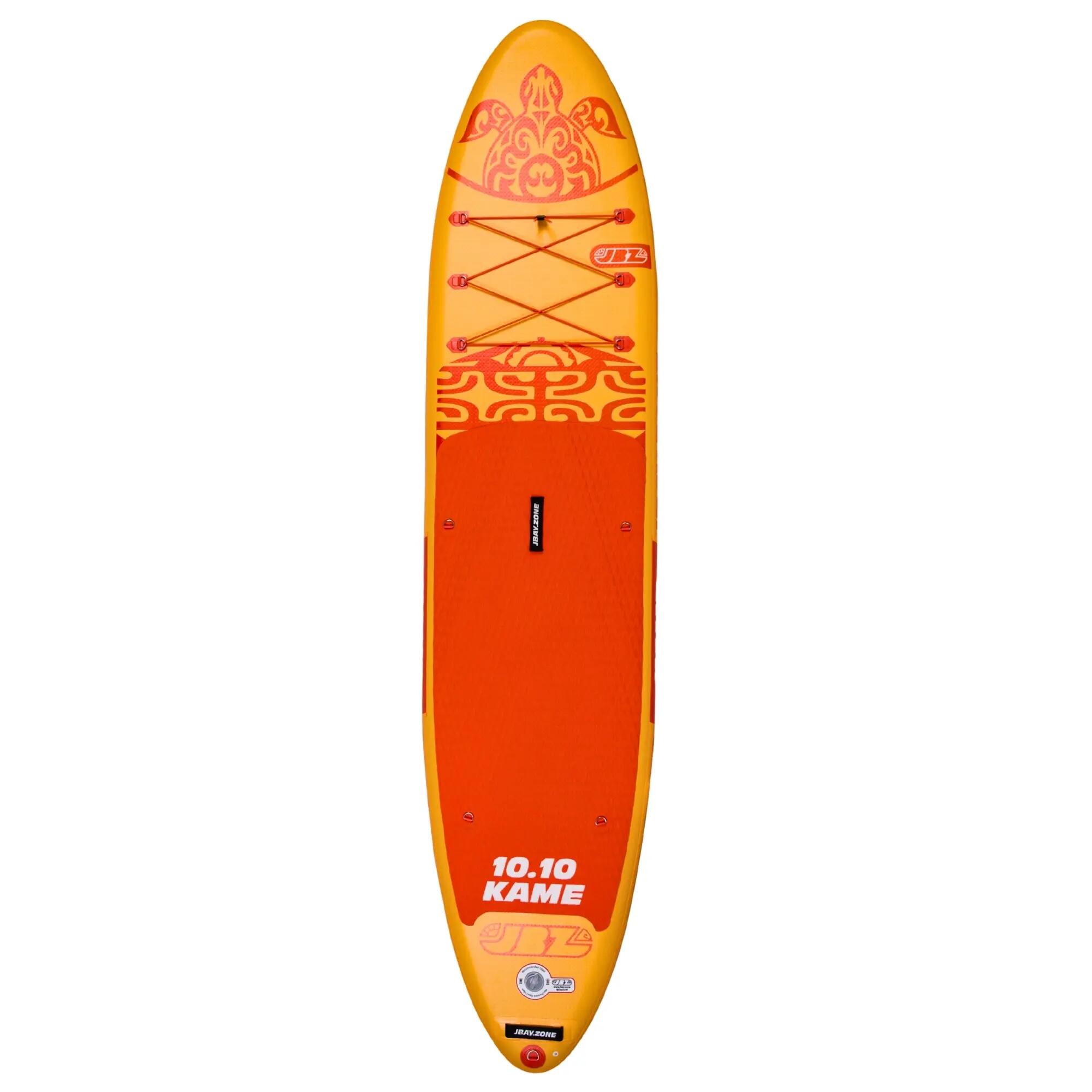 Aufblasbares SUP-Board All-Round 10'10'' 76cm breit Komplett-Set, orange 10/12