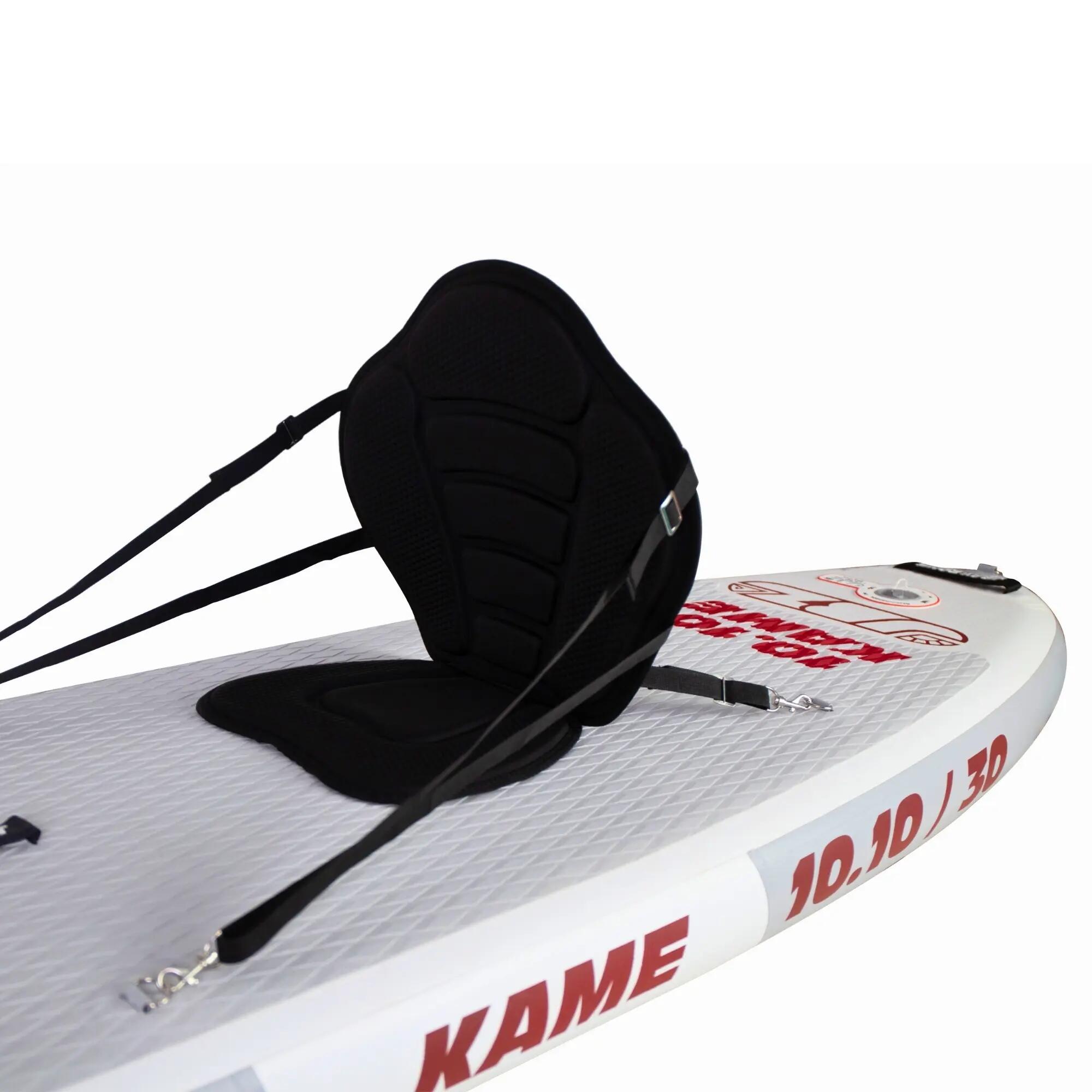 SUP-Board All-Round 10'10'' Komplett-Set mit Kajak-Sitz, weiß/bordeaux 11/13