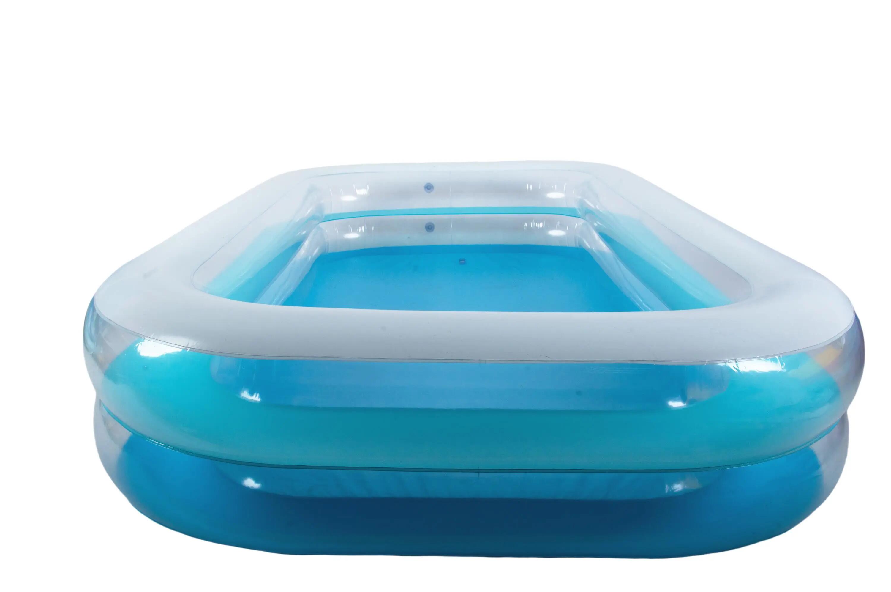 Planschbecken aufblasbar Familienpool rechteckig - 305x183x50cm, 1087 L 6/6