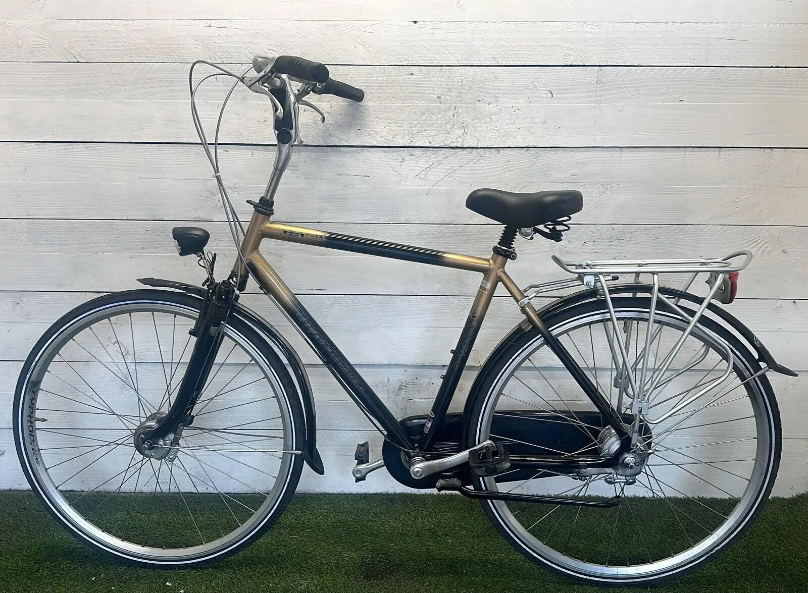 Batavus stadsfiets bike, zwart 1/2