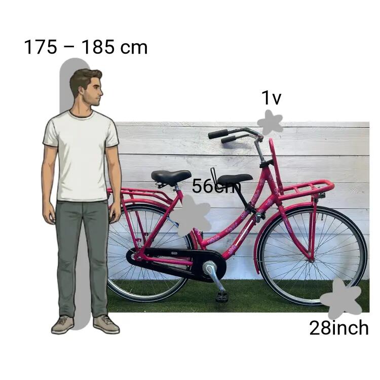De segunda mano Sparta Transportfiets 2/4