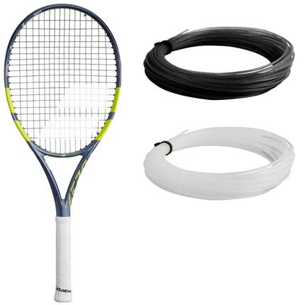 Tennisracket - tennis - aero lite - licht - antraciet