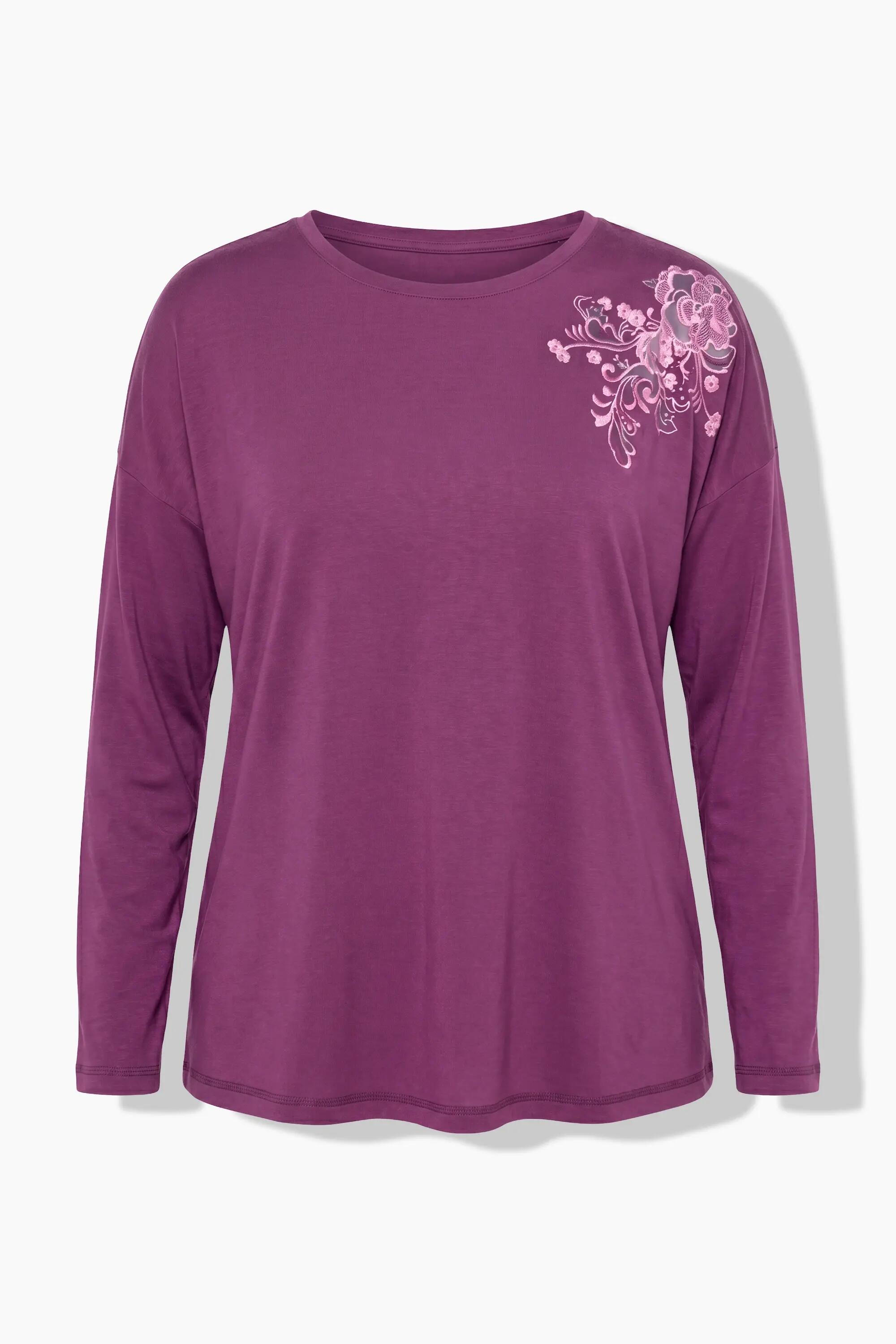 Damen Yoga-Shirt Lagenoptik Rundhals Langarm 6/6