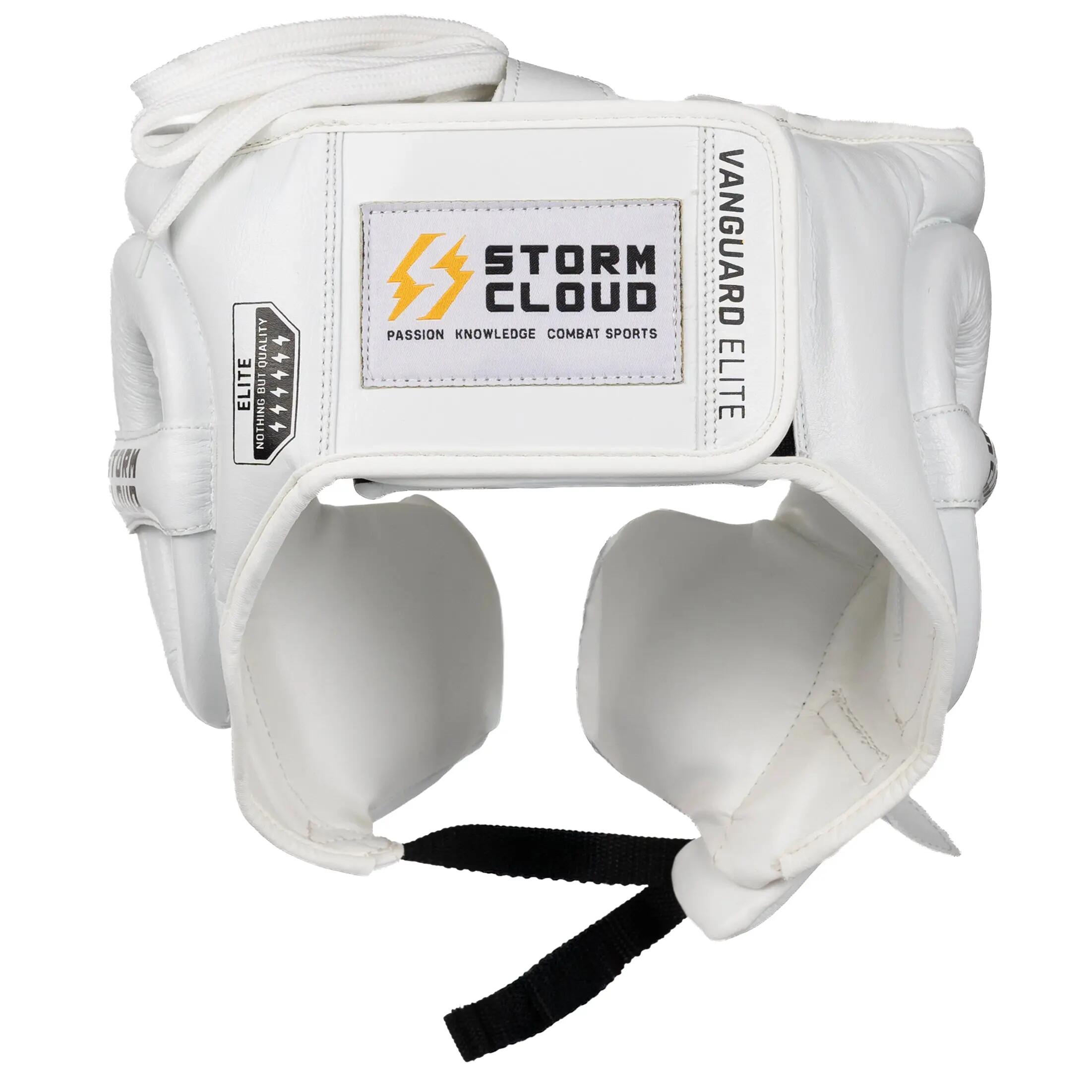 StormCloud Kask bokserski Vanguard Elite Biały M 4/7