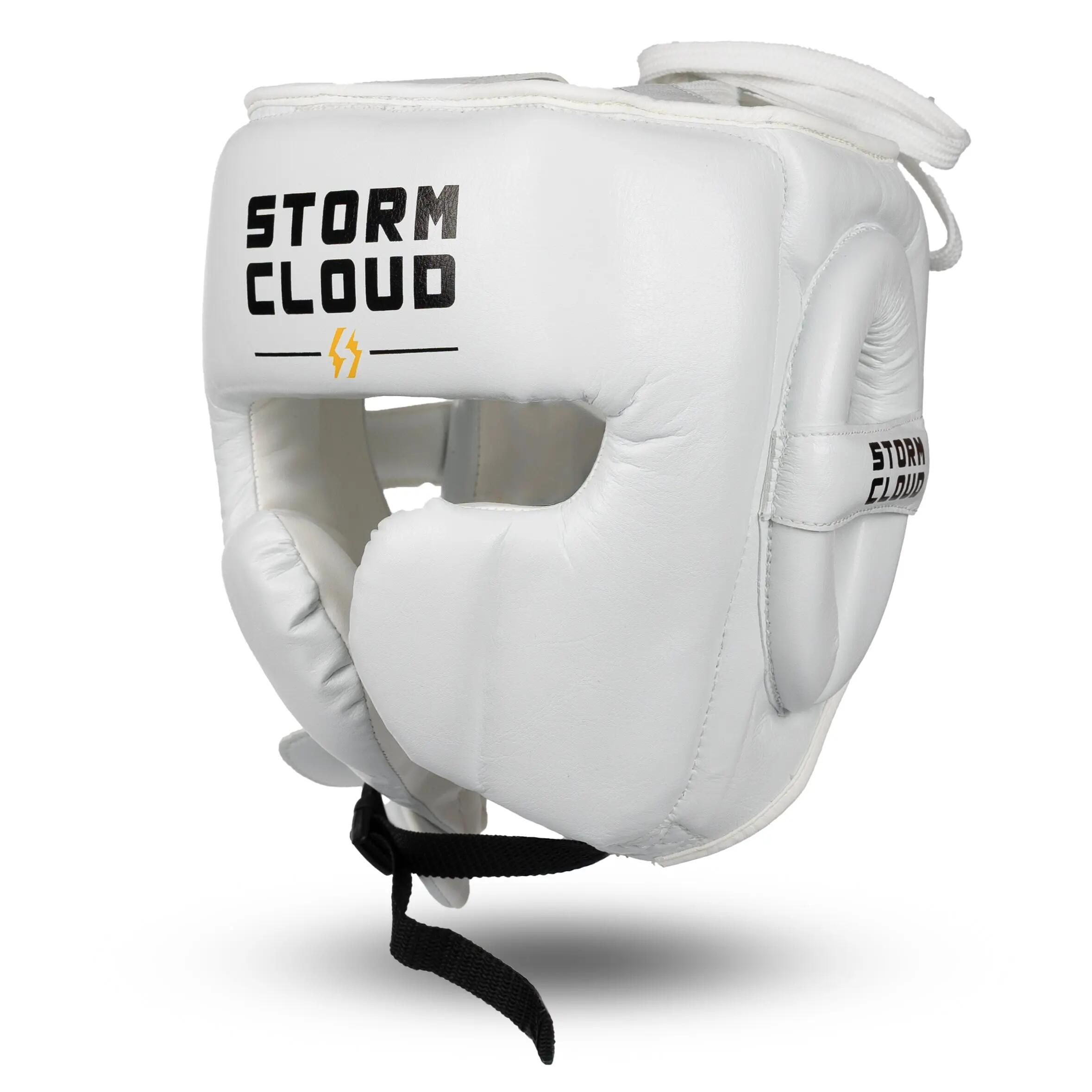 StormCloud Kask bokserski Vanguard Elite Biały M 3/7