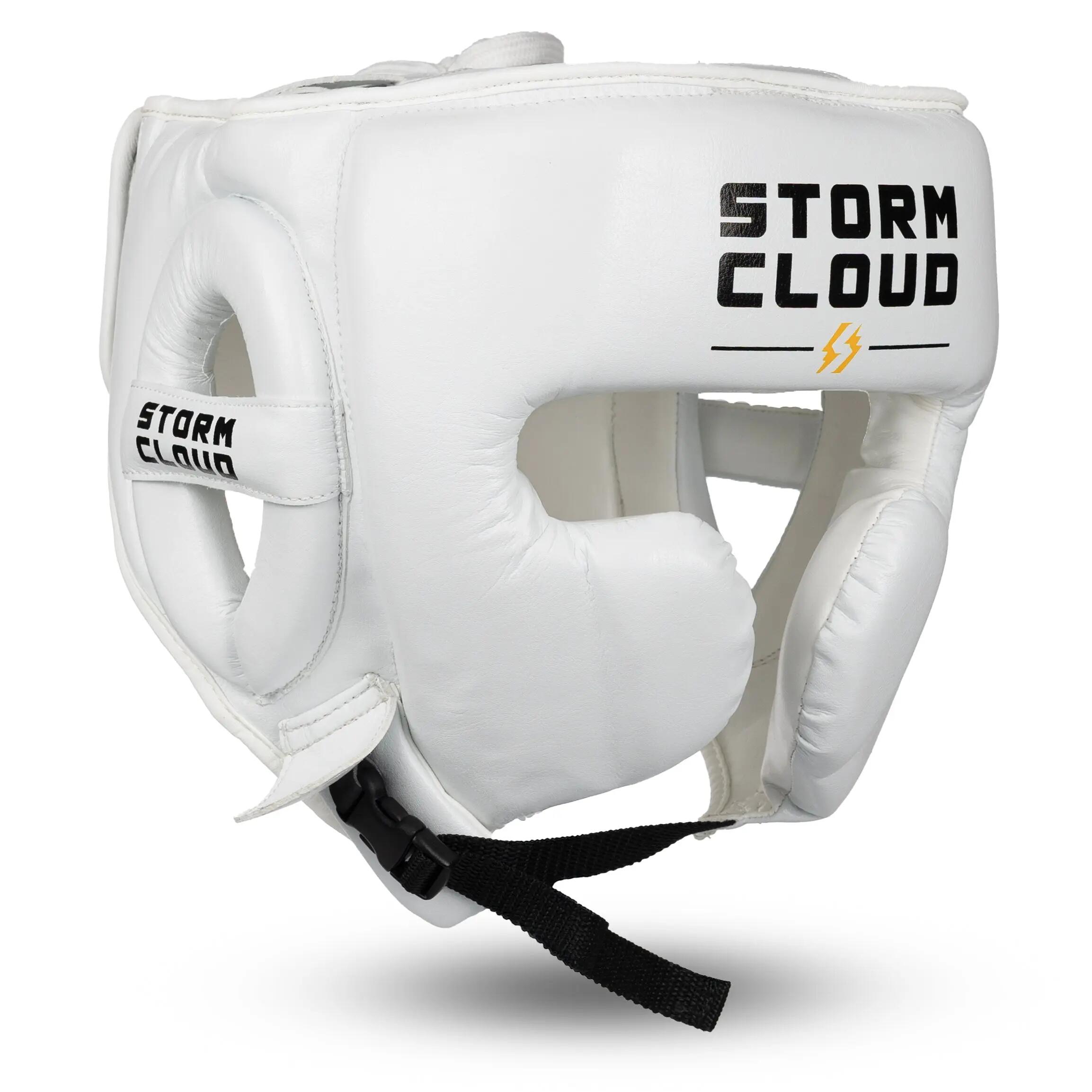 StormCloud Kask bokserski Vanguard Elite Biały M 2/7