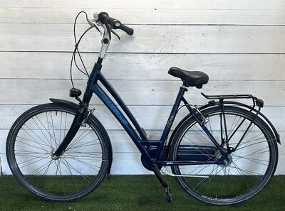 Gazelle stadsfiets bike, blauw