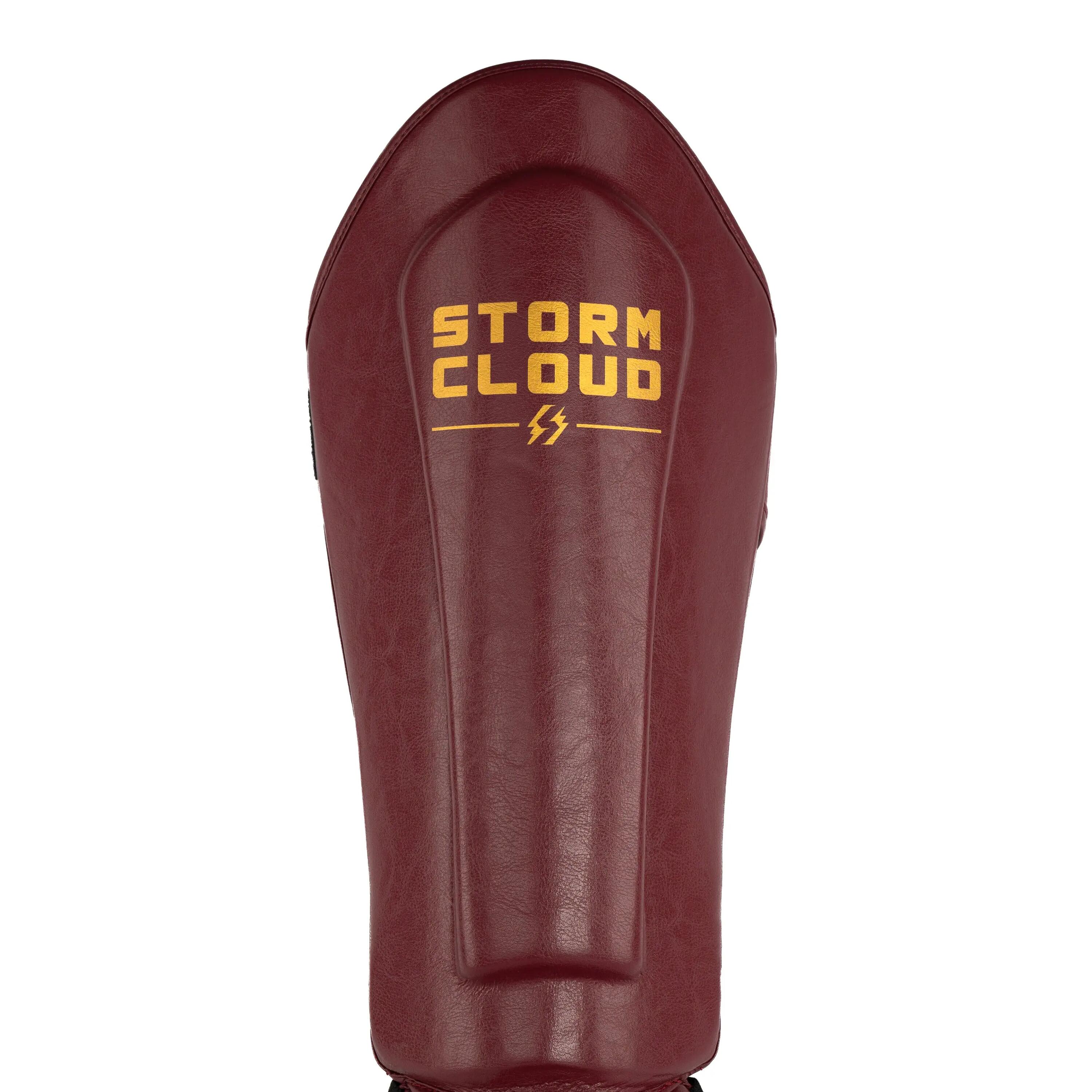 StormCloud Ochraniacze Piszczeli Vanguard Bordowe XL 3/7