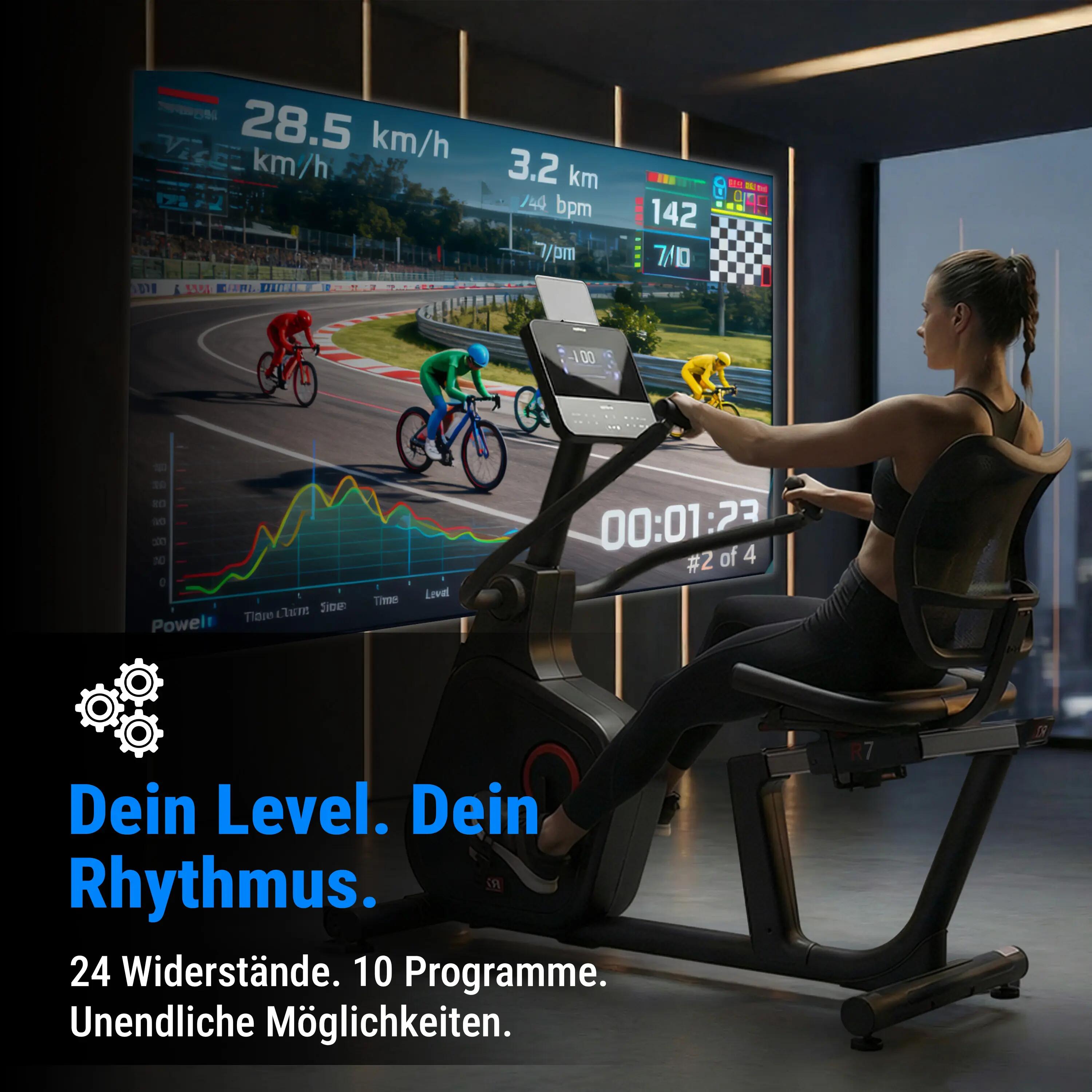 Liegeergometer & Functional Training R7 2/6