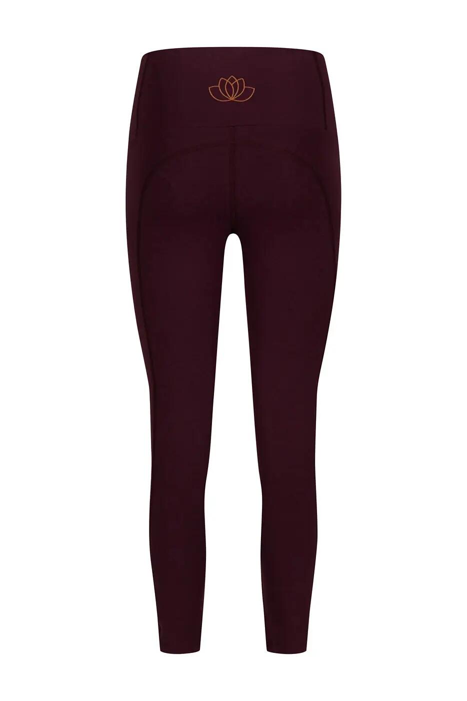 Surya 7/8  Legging Yoga et Pilates/Pilates - Violet foncé 7/7