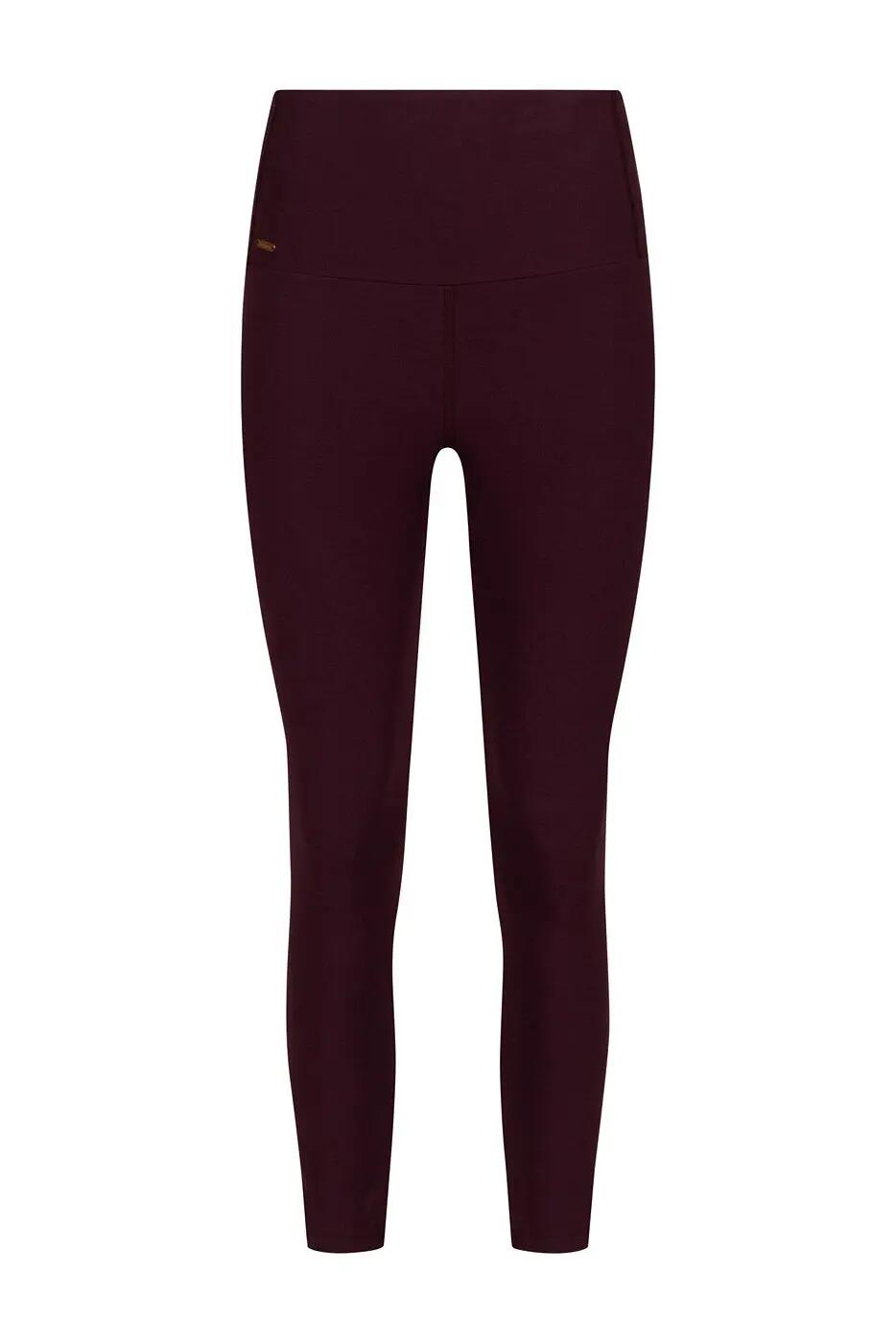 Surya 7/8  Legging Yoga et Pilates/Pilates - Violet foncé 6/7