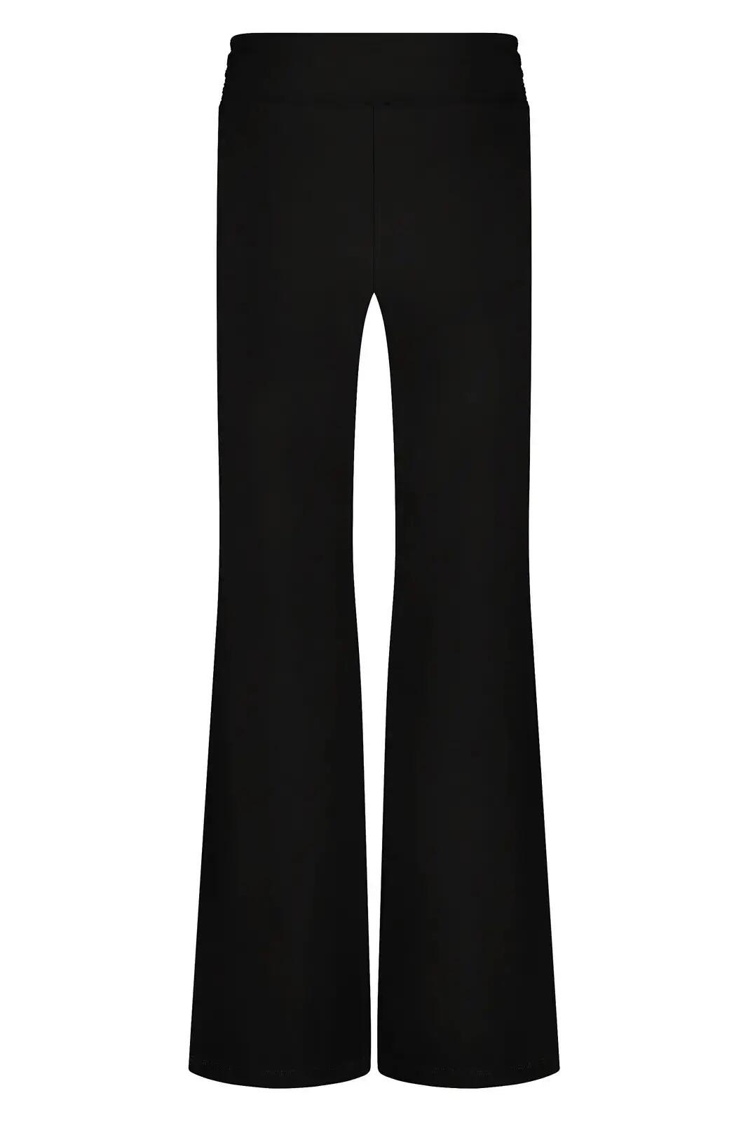 Trendy loose fit Yoga en Pilates Broek Maeve - Onyx Black 6/6