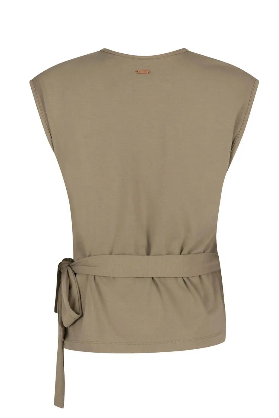Hippe Aurora Yoga Wrap Top - Fern 6/6